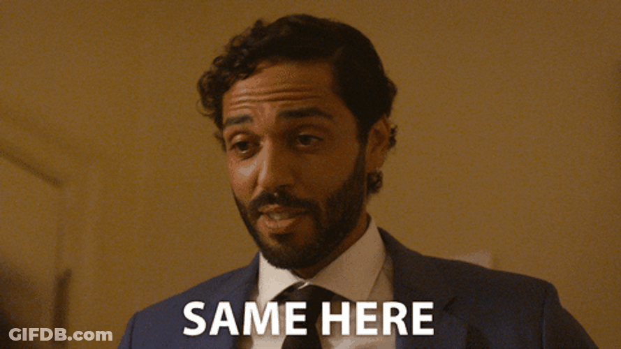Man Same Here Girl GIF