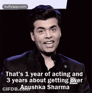 Man Saying 1 Year Acting 3 Years Getting Over GIF