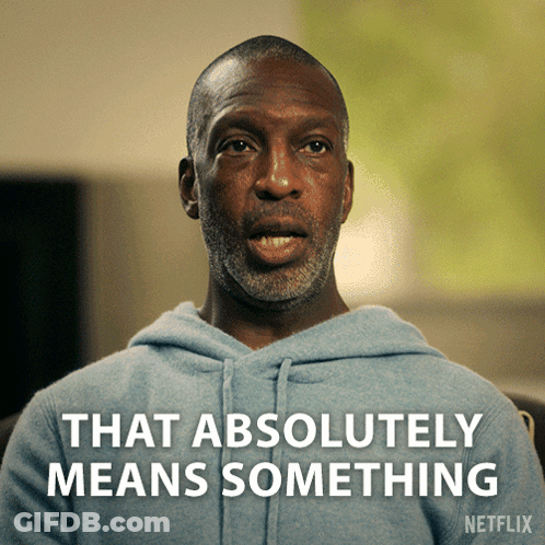 Man Saying Absolutely Means Something Netflix Ad GIF