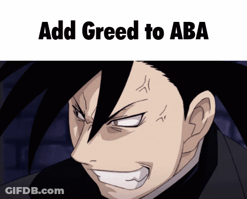 Man Saying Add Greed To Aba GIF