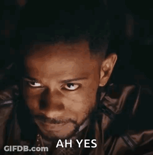 Man Saying Ah Yes GIF