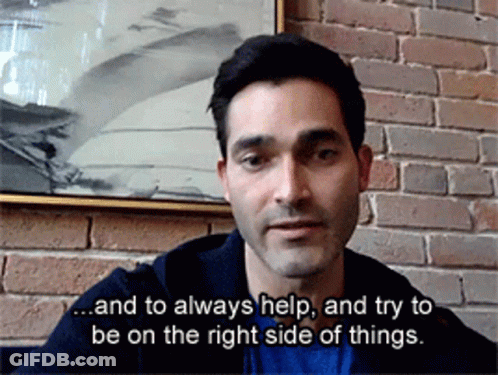 Man Saying And To Always Help GIF