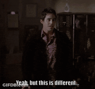 Man Saying Being Blowed Up Isn't Walking Around GIF