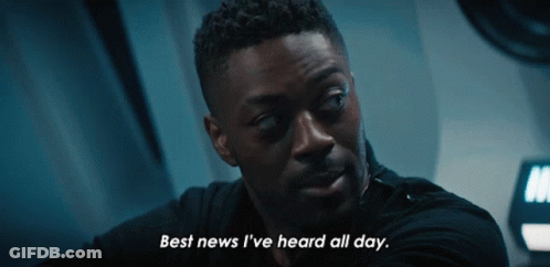 Man Saying Best News I've Heard All Day GIF