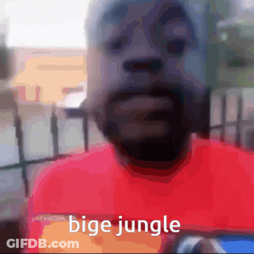 Man Saying Bige Jungle GIF