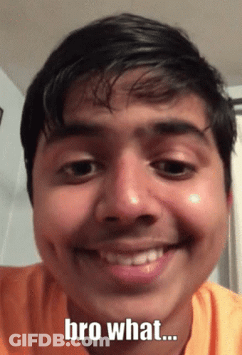 Man Saying Bro What GIF