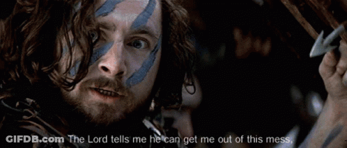 Man Saying But He's Pretty Sure You're Fucked GIF