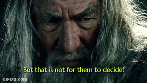 Man Saying But That Is Not For Them To Decide GIF