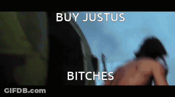 Man Saying Buy Justus Bitches GIF