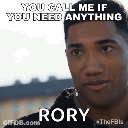 Man Saying Call Me If You Need Anything GIF