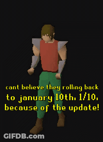 Man Saying Cant Believe They Rolling Back GIF