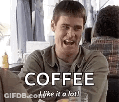 Man Saying Coffee I Like It A Lot GIF