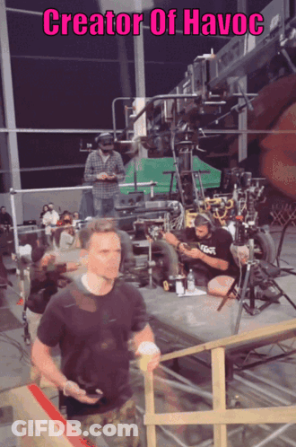 Man Saying Creator Of Havoc GIF