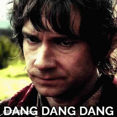 Man Saying Dang Dang Dang GIF