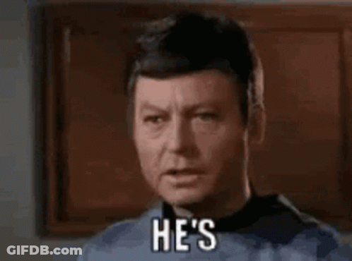 Man Saying Dead GIF