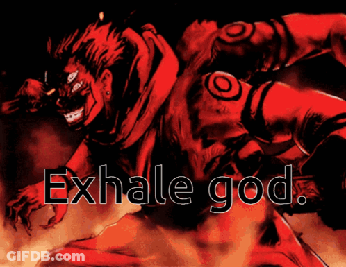 Man Saying Exhale God GIF