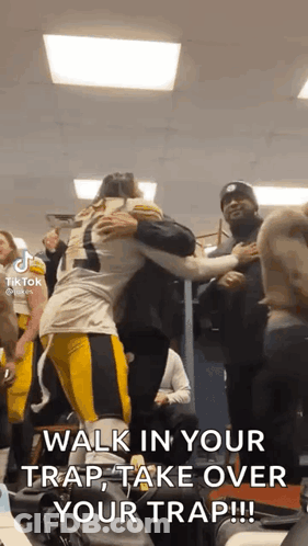 Man Saying Fuck The Steelers We Do Not Care GIF