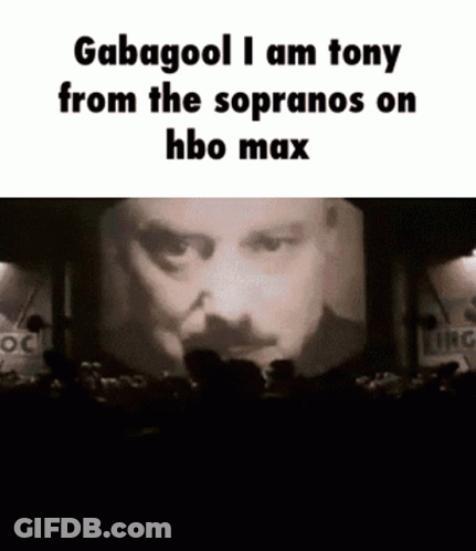 Man Saying Gabagool I Am Tony From The Sopranos GIF