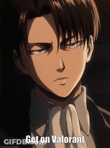Man Saying Get On Valorant GIF