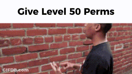 Man Saying Give Level 50 Permits GIF