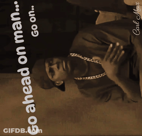 Man Saying Go Ahead GIF