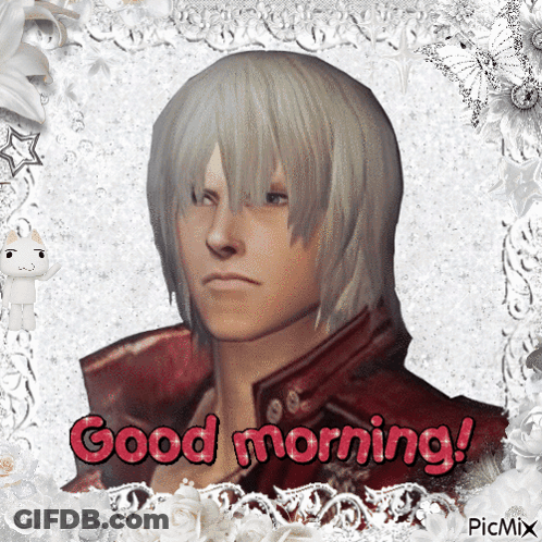 Man Saying Good Morning GIF