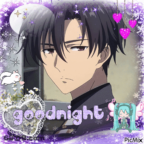 Man Saying Goodnight GIF