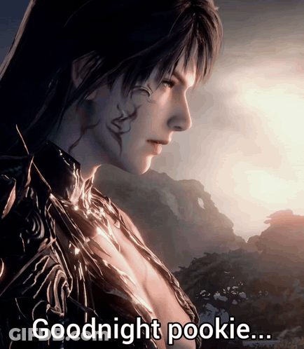 Man Saying Goodnight Pookie GIF