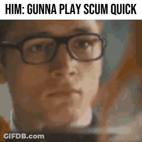 Man Saying Gunna Play Scum Quick GIF