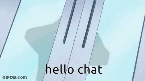 Man Saying Hello Chat GIF
