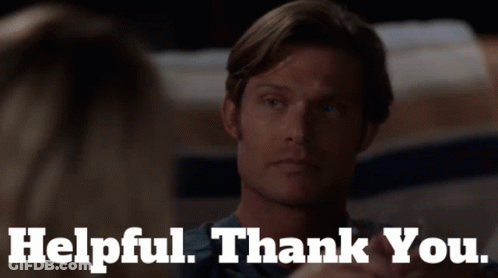 Man Saying Helpful Thank You To Another Man GIF