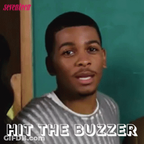 Man Saying Hit The Buzzer GIF