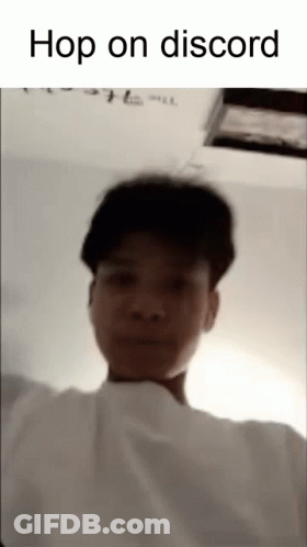 Man Saying Hop On Discord GIF