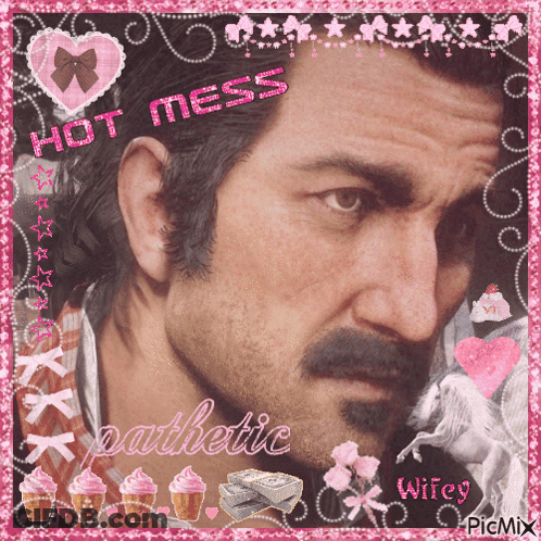Man Saying Hot Mess Pathetic Wifey GIF