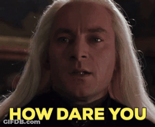 Man Saying How Dare You GIF