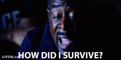 Man Saying How Did I Survive GIF