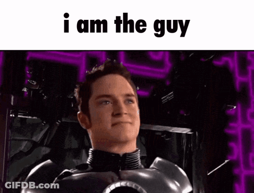 Man Saying I Am The Guy On The Top GIF