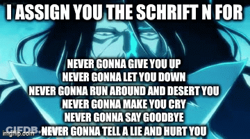 Man Saying I Assign You The Schrift N For GIF
