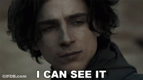 Man Saying I Can See It GIF