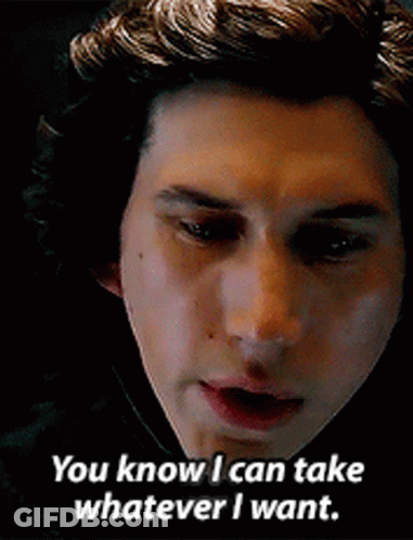 Man Saying I Can Take Whatever I Want GIF