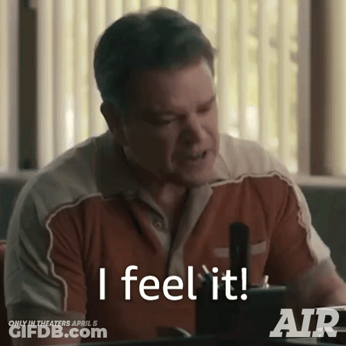 Man Saying I Feel It GIF