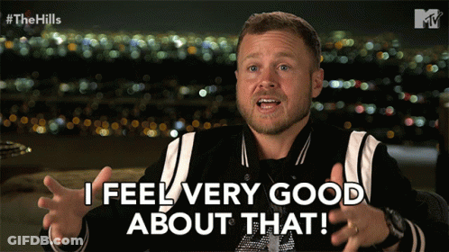 Man Saying I Feel Very Good About That GIF