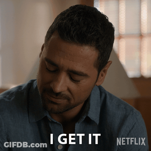 Man Saying I Get It Netflix Ad GIF