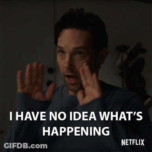 Man Saying I Have No Idea GIF