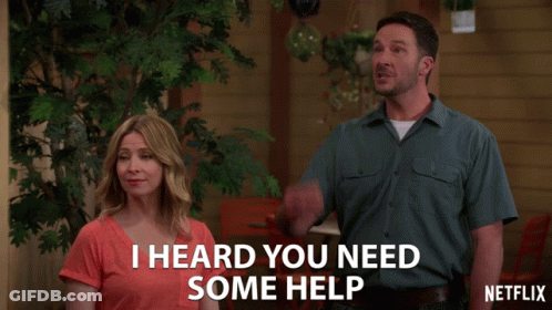 Man Saying I Heard You Need Some Help GIF