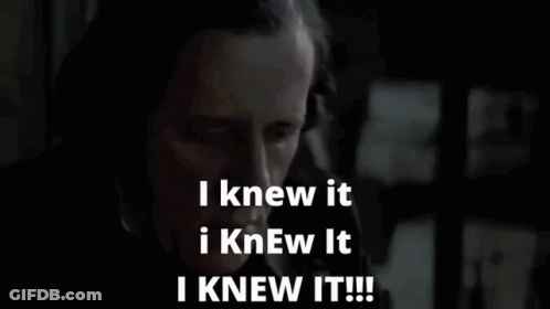 Man Saying I Knew It On Phone GIF
