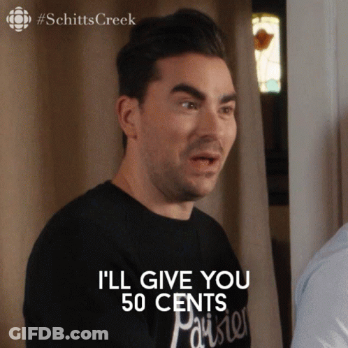 Man Saying I'll Give You 50 Cents GIF