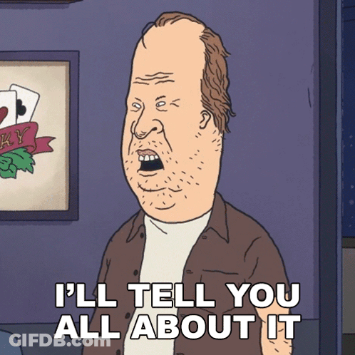 Man Saying I'll Tell You All About It GIF