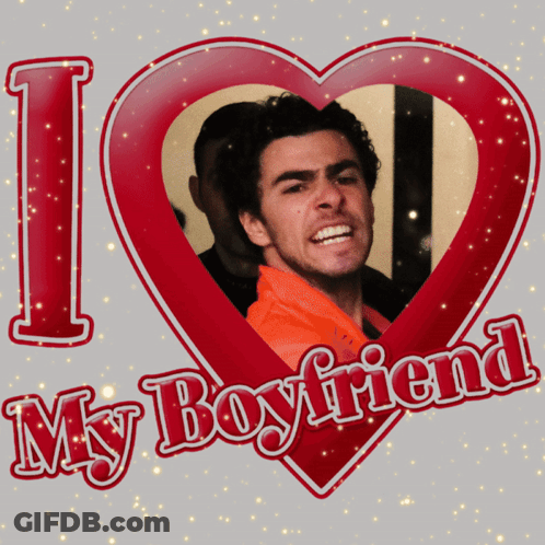 Man Saying I Love My Boyfriend GIF