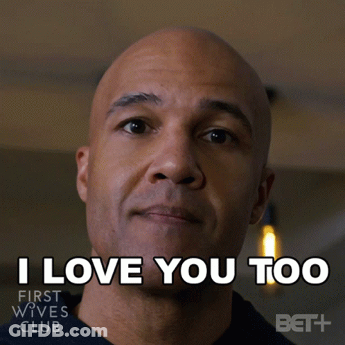 Man Saying I Love You Too In Bet Ad GIF